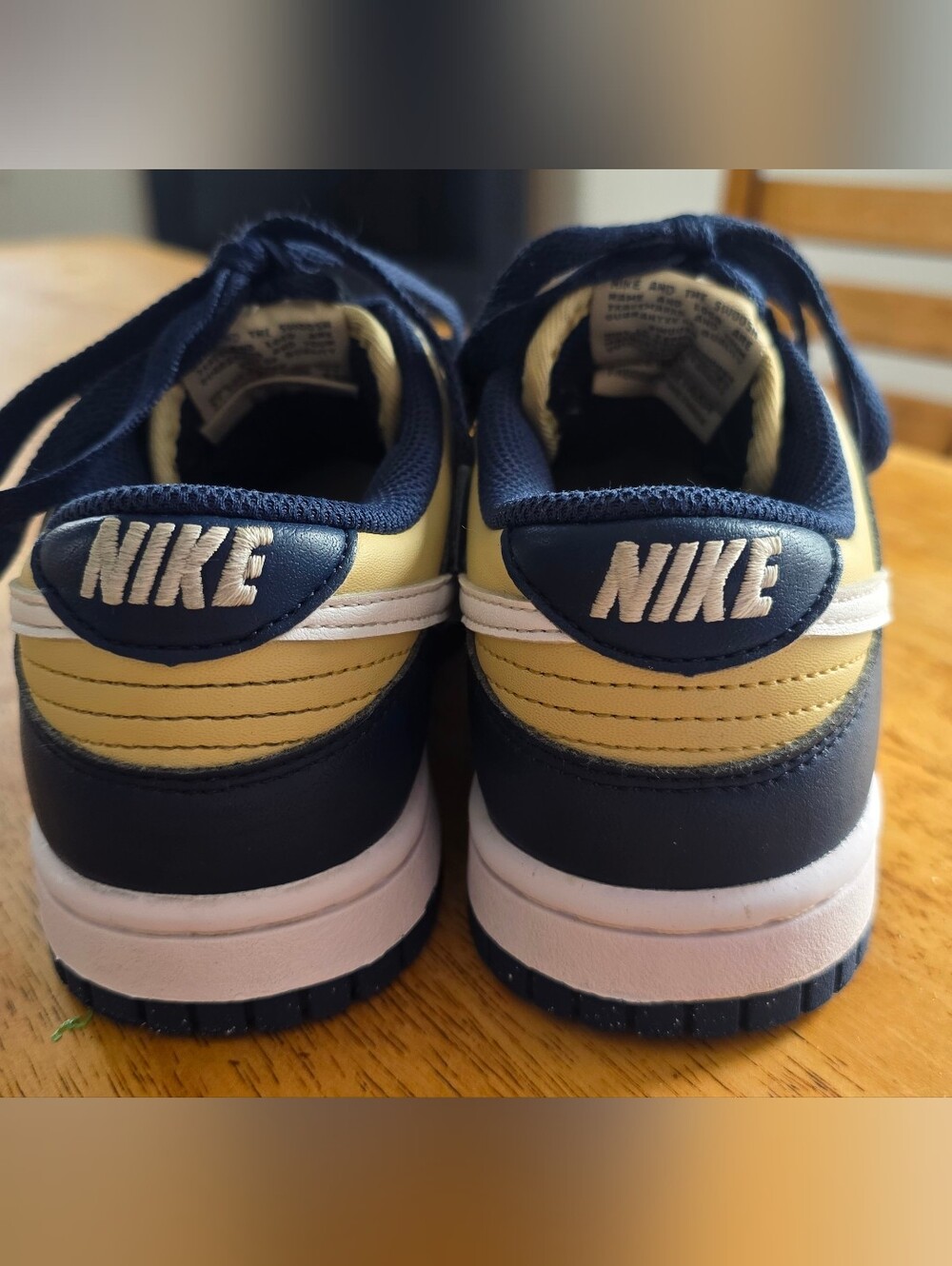 Nike Dunk Low Next Nature "Midnight Navy/Gold" sneakers 6 - Picture 5 of 13